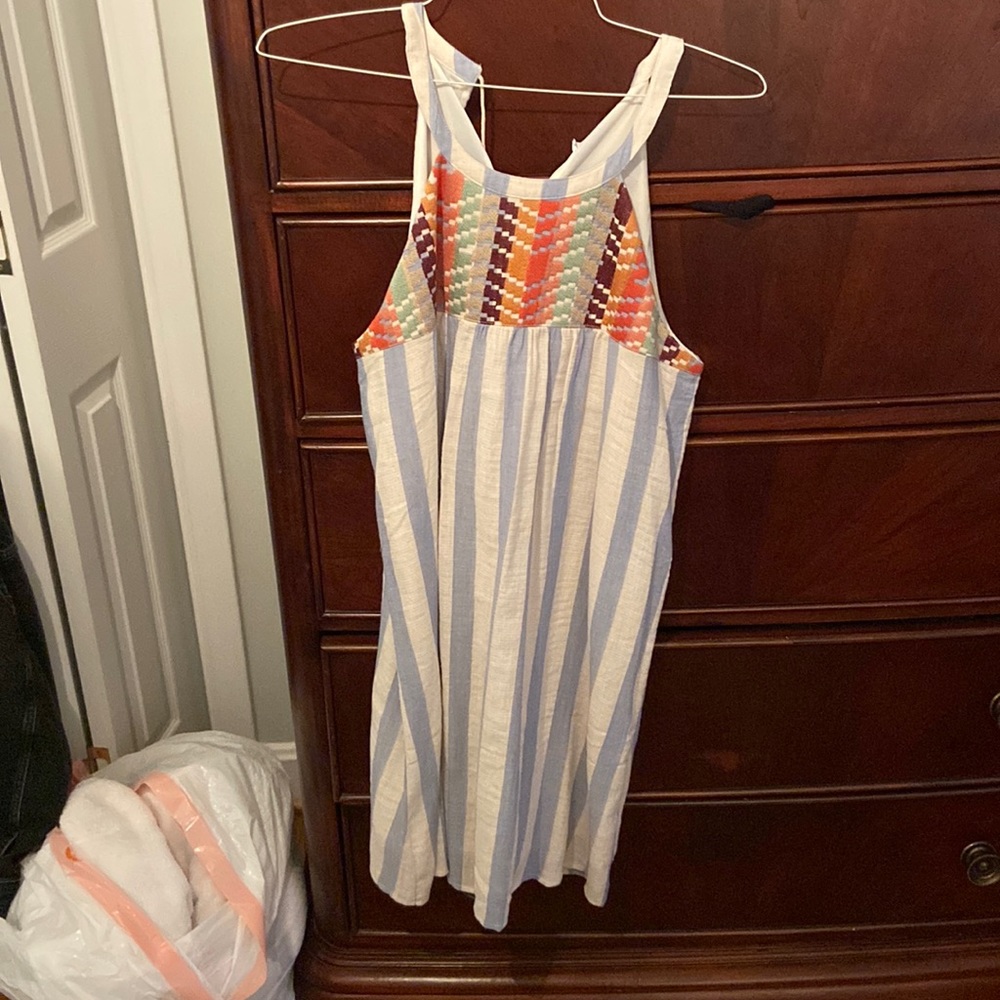 Striped summer dress